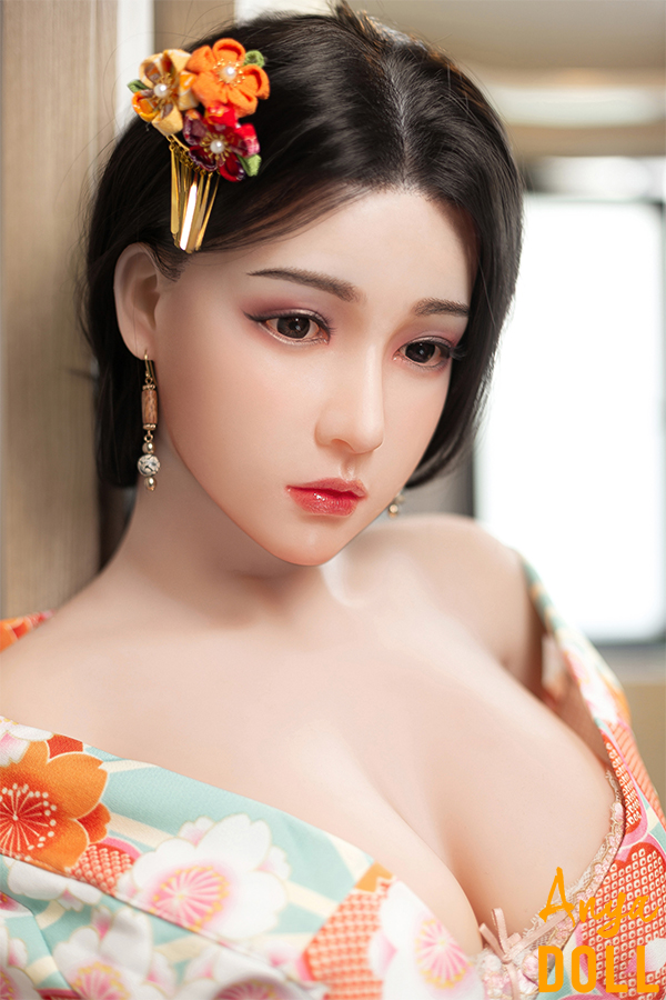 Japanese Sex Doll with Silicone Head